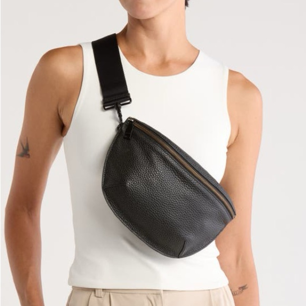 Rebecca Minkoff Darren Belt Bag Leather Black